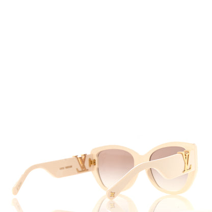 Louis Vuitton LV Icon Cat Eye Sunglasses Z1734E Cream 4 of 9