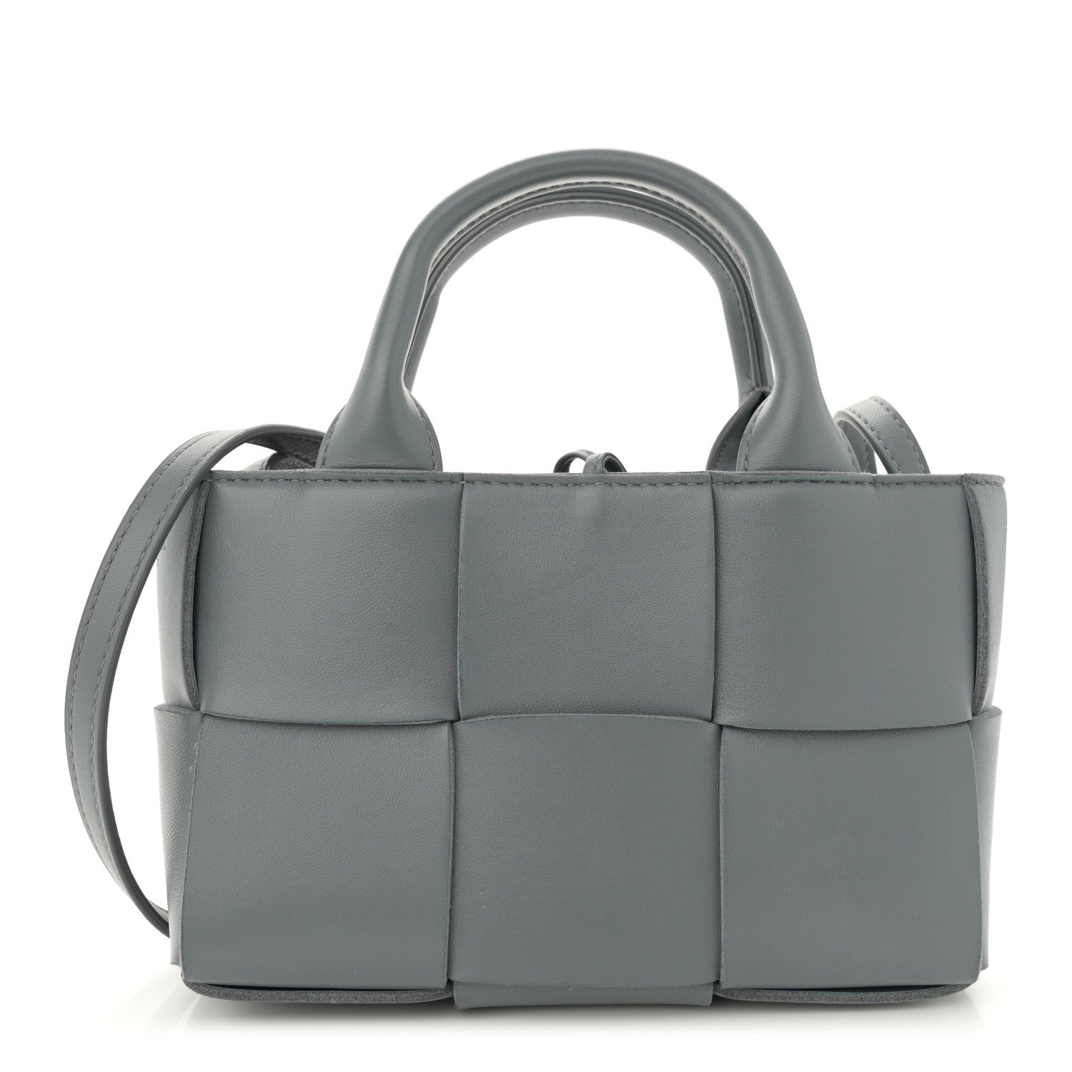 Bottega Veneta Nappa Maxi Intrecciato Mini Arco Tote Thunder 1 of 10
