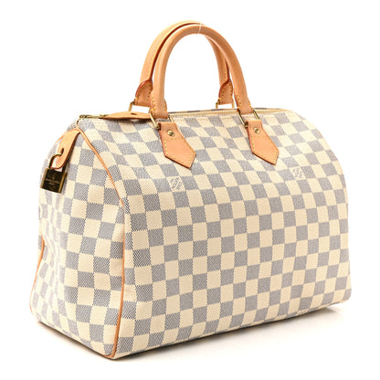 Louis Vuitton Damier Azur Speedy 30 4 of 19