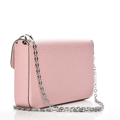 Louis Vuitton Epi Pochette Felicie Rose Ballerine 3 of 9