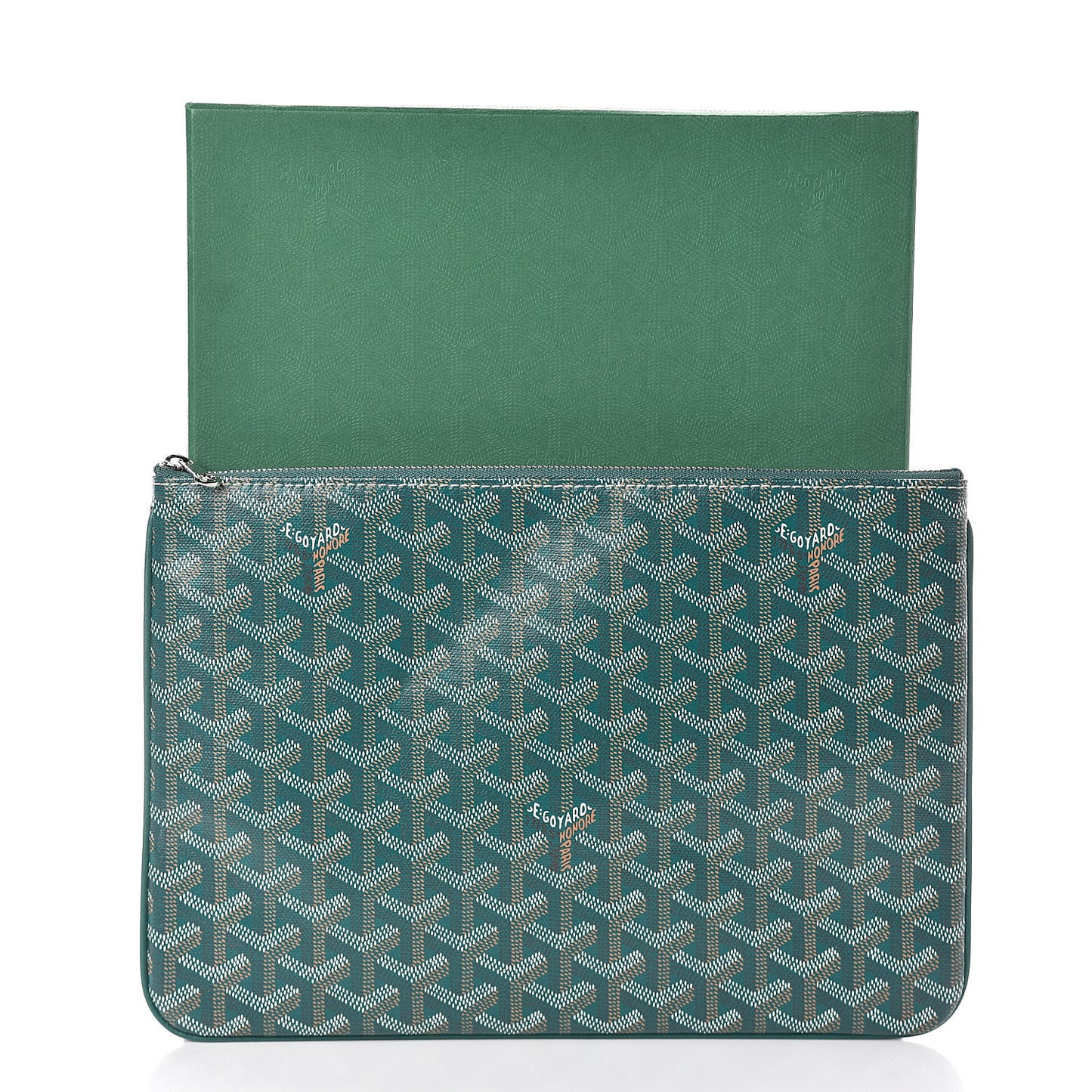 Goyardine Senat Pochette MM Green