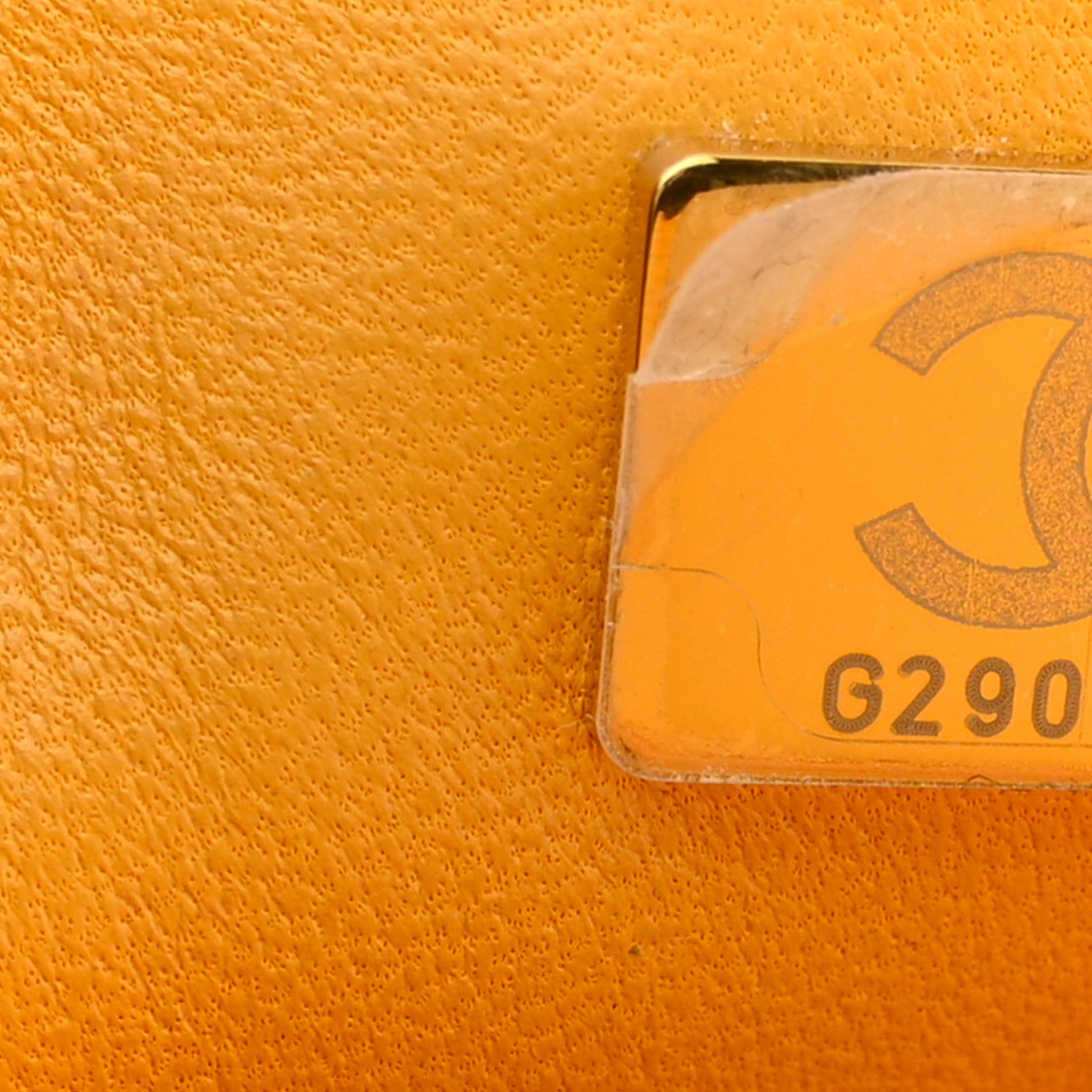 Chanel Lambskin Quilted Mini Top Handle Rectangular Flap Yellow 7 of 11