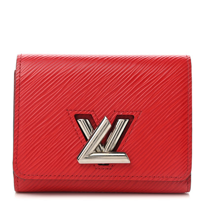 Louis Vuitton Epi Twist Compact Wallet Coquelicot 1 of 7