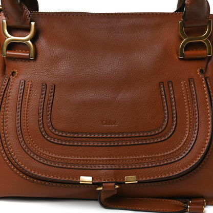 Chloe Calfskin Medium Marcie Satchel Tan 7 of 14
