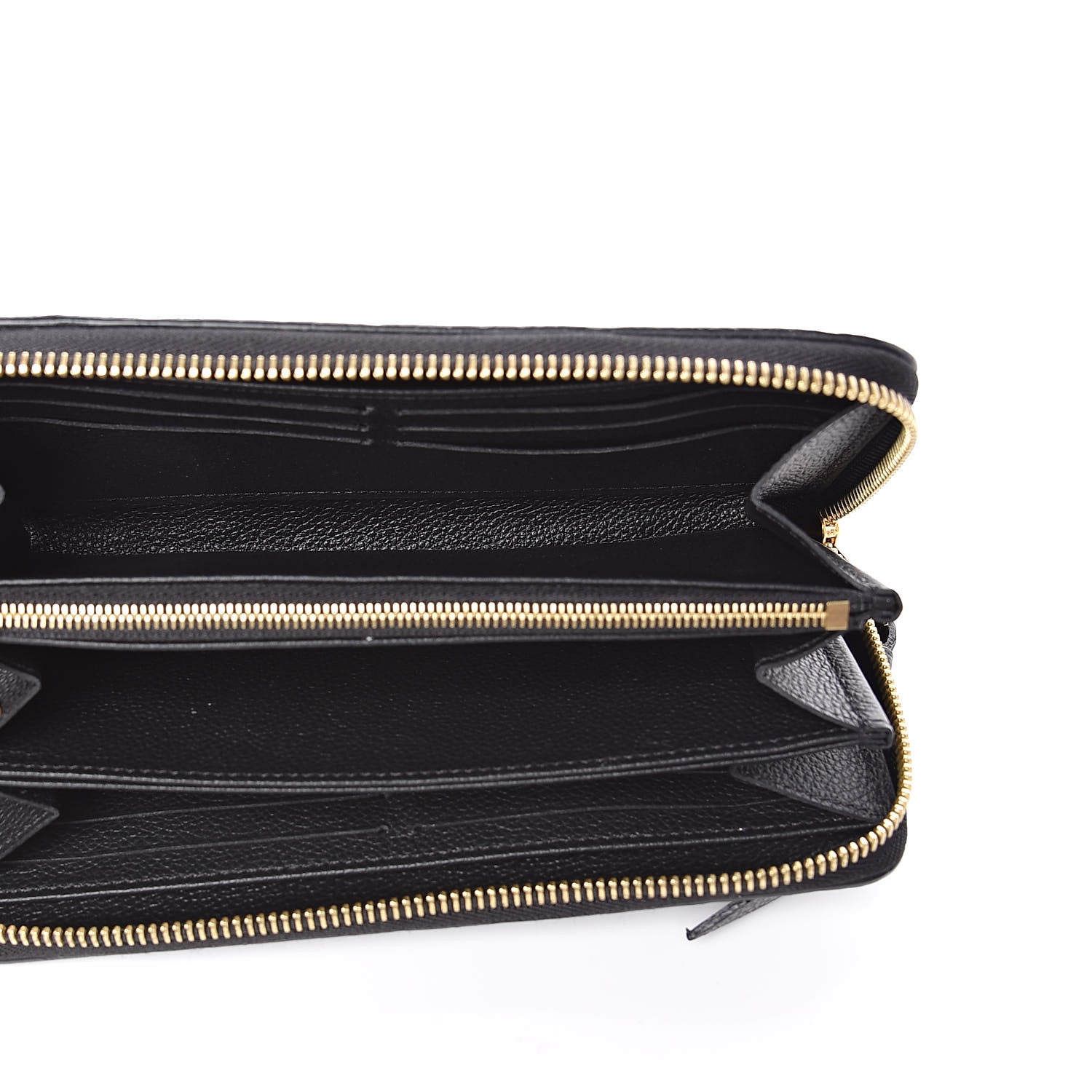 Louis Vuitton Empreinte Zippy Wallet Black 5 of 7
