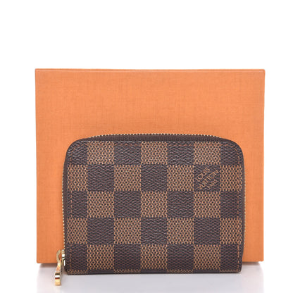 Louis Vuitton Damier Ebene Zippy Coin Purse 8 of 8