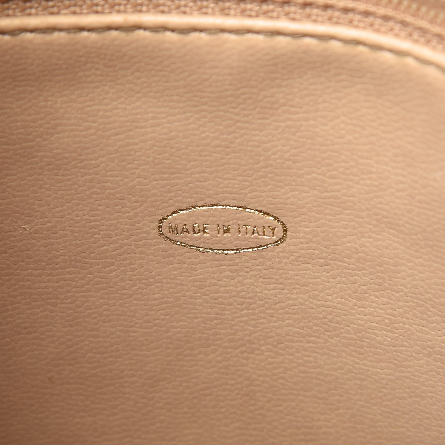Chanel Calfskin CC Shoulder Bag Beige 7 of 7