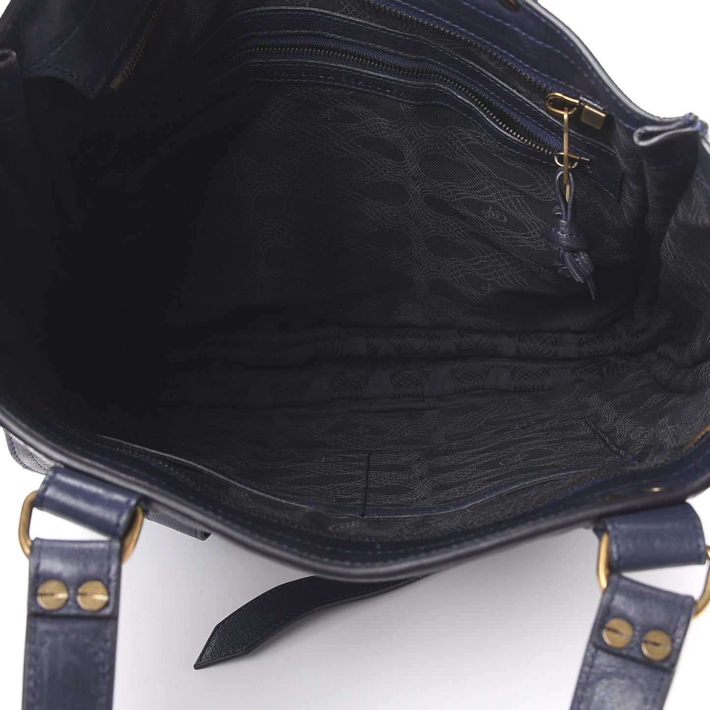 Lambskin PS1 Tote Indigo