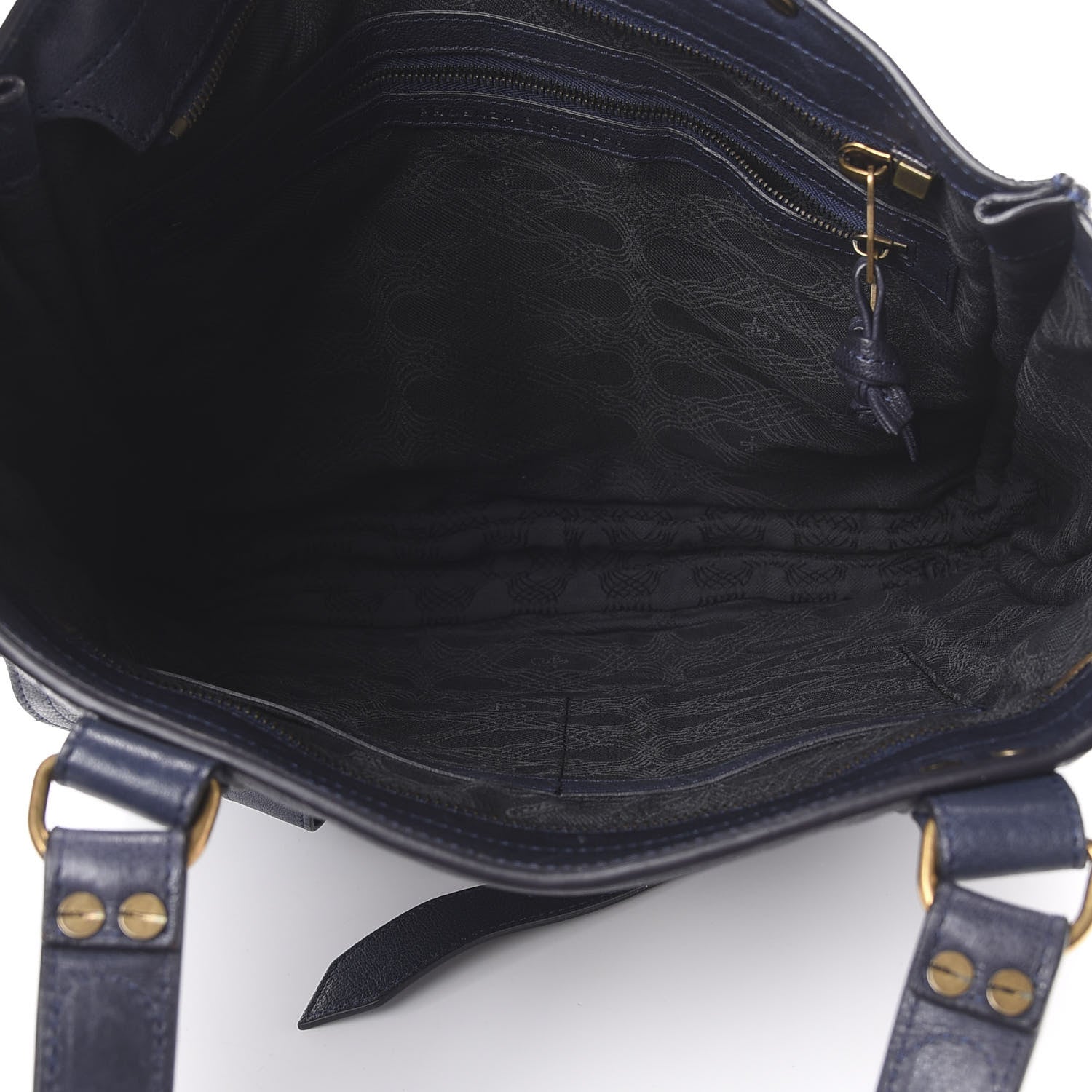 Proenza Schouler Lambskin PS1 Tote Indigo 4 of 16