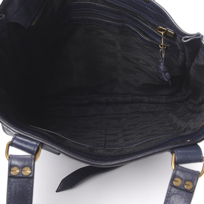 Proenza Schouler Lambskin PS1 Tote Indigo 4 of 16