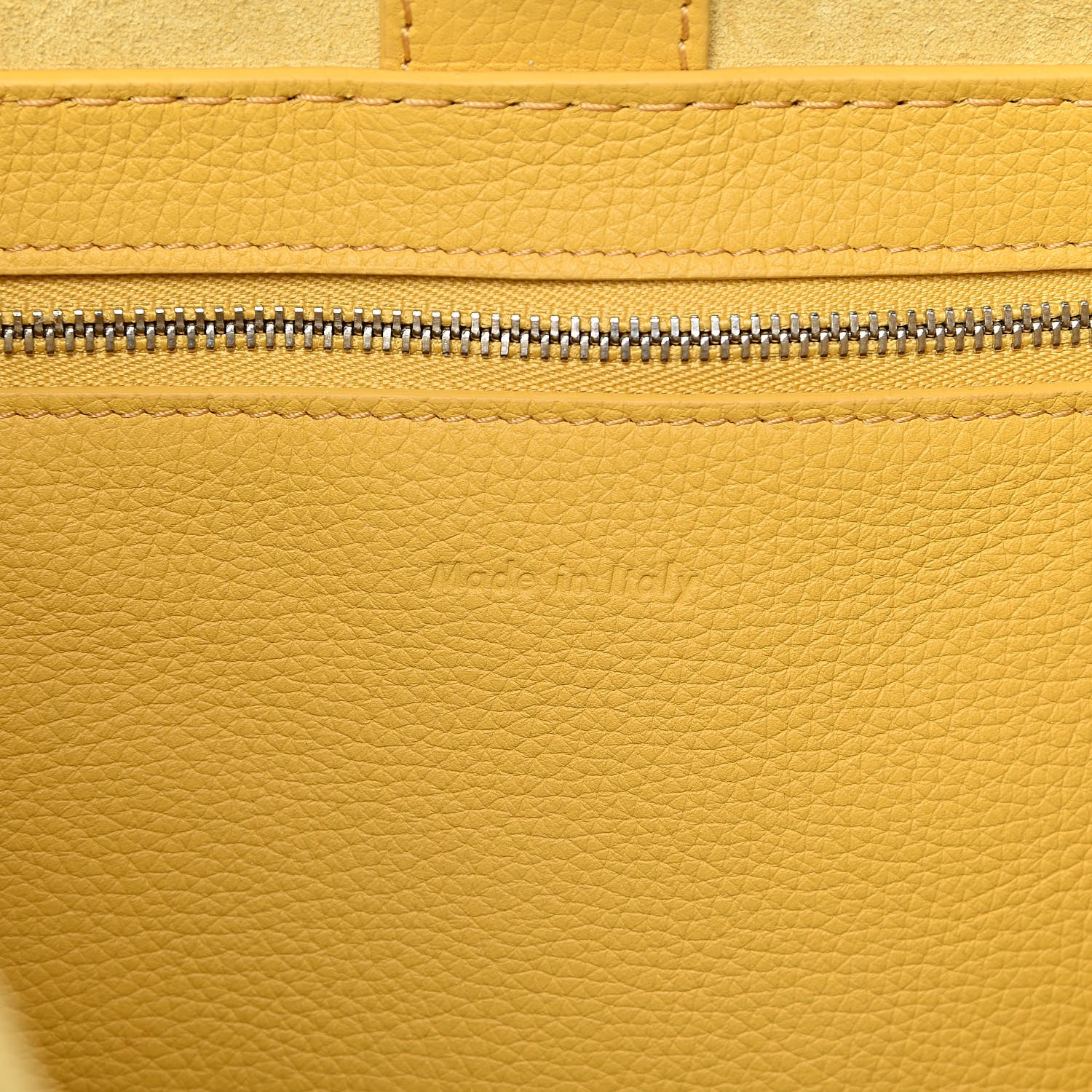Celine Supple Grained Calfskin Small Long Strap Big Bag Sunflower 6 of 10