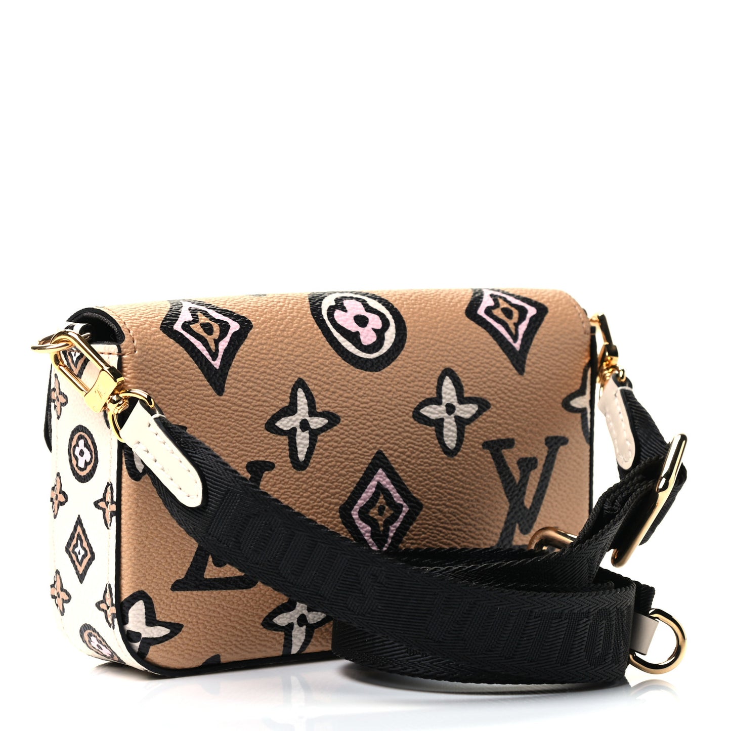 Monogram Wild At Heart Felicie Strap & Go Arizona Creme