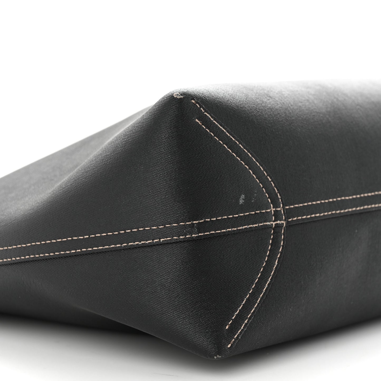 Calfskin GG Supreme Monogram Medium Reversible Tote Black