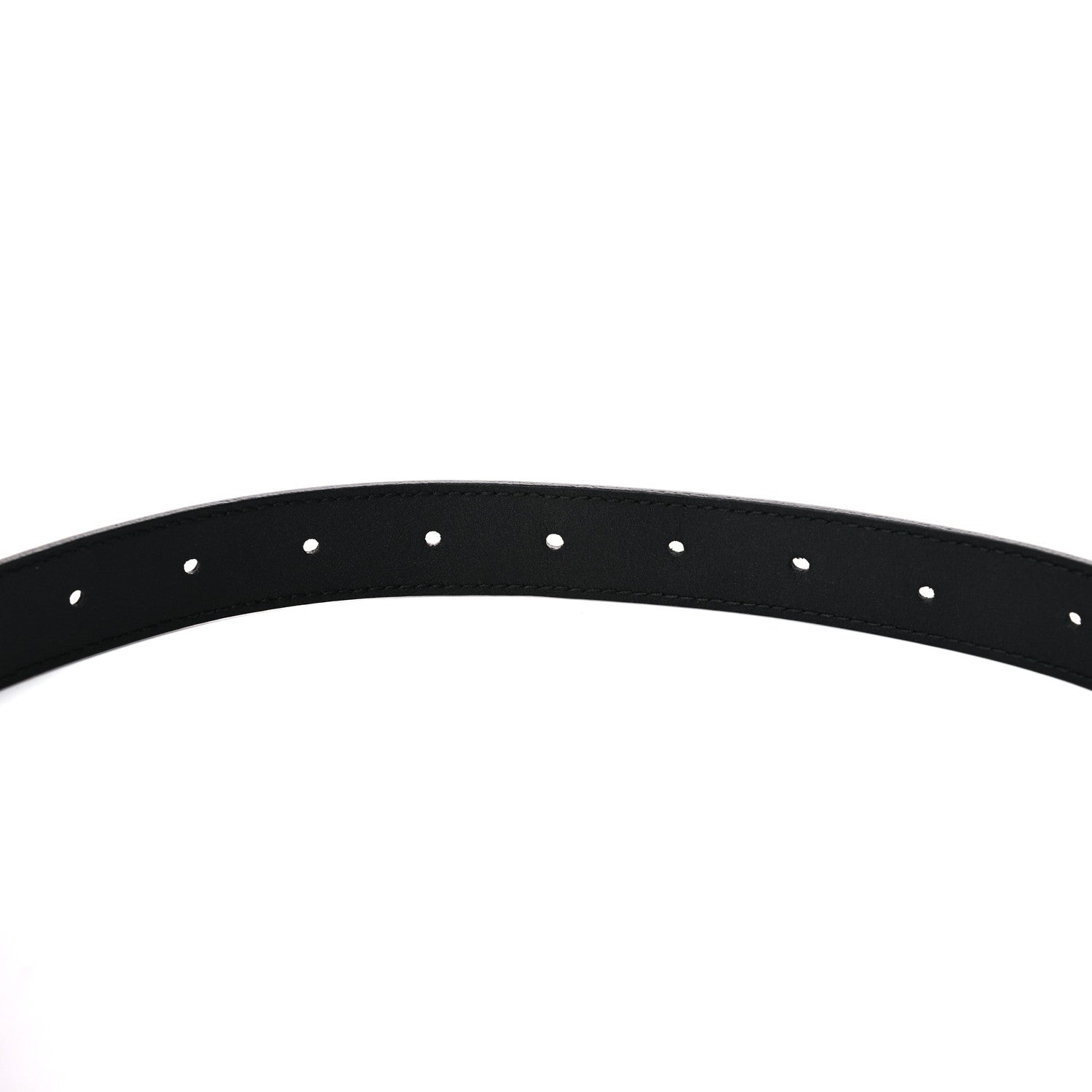 Gucci Moon Calfskin Torchon Double G 25mm Belt 85 34 Black 4 of 4