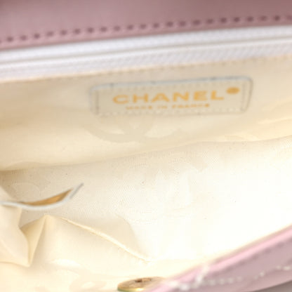 Chanel Calfskin Quilted Wild Stitch Mini Flap Light Purple 5 of 10