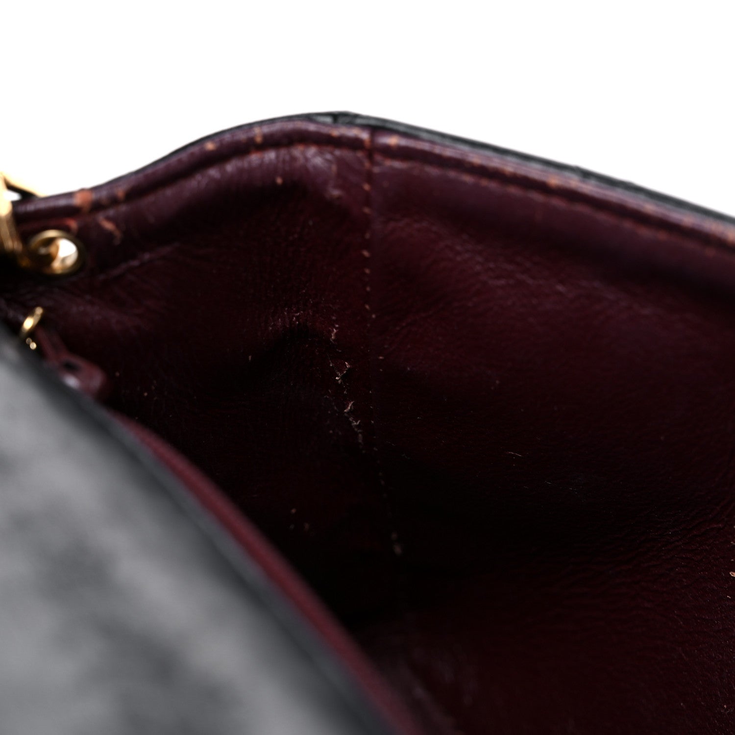 Chanel Lambskin Quilted Mini Square Flap Black 12 of 18
