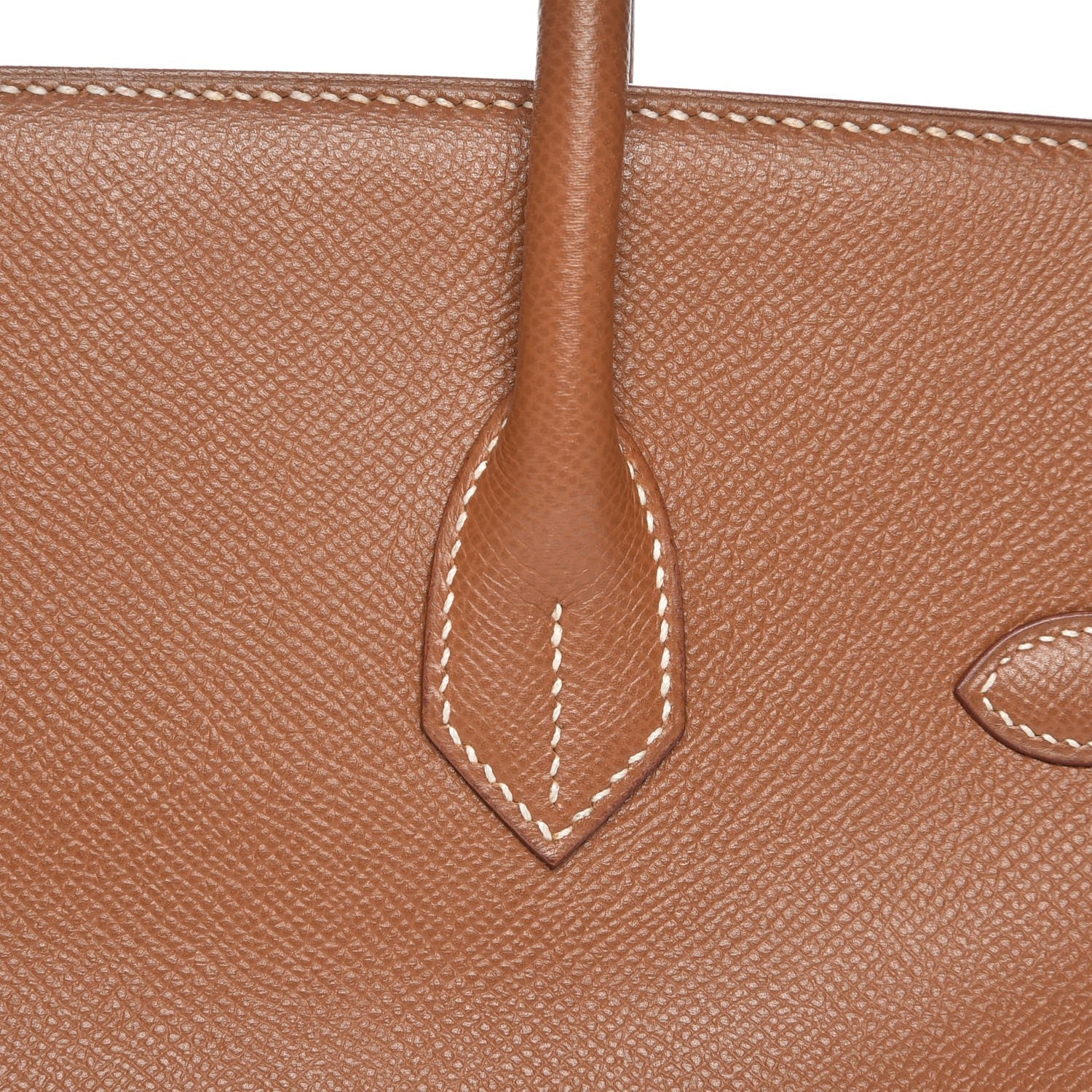 Hermes Courchevel HAC Birkin 32 Gold 28 of 31