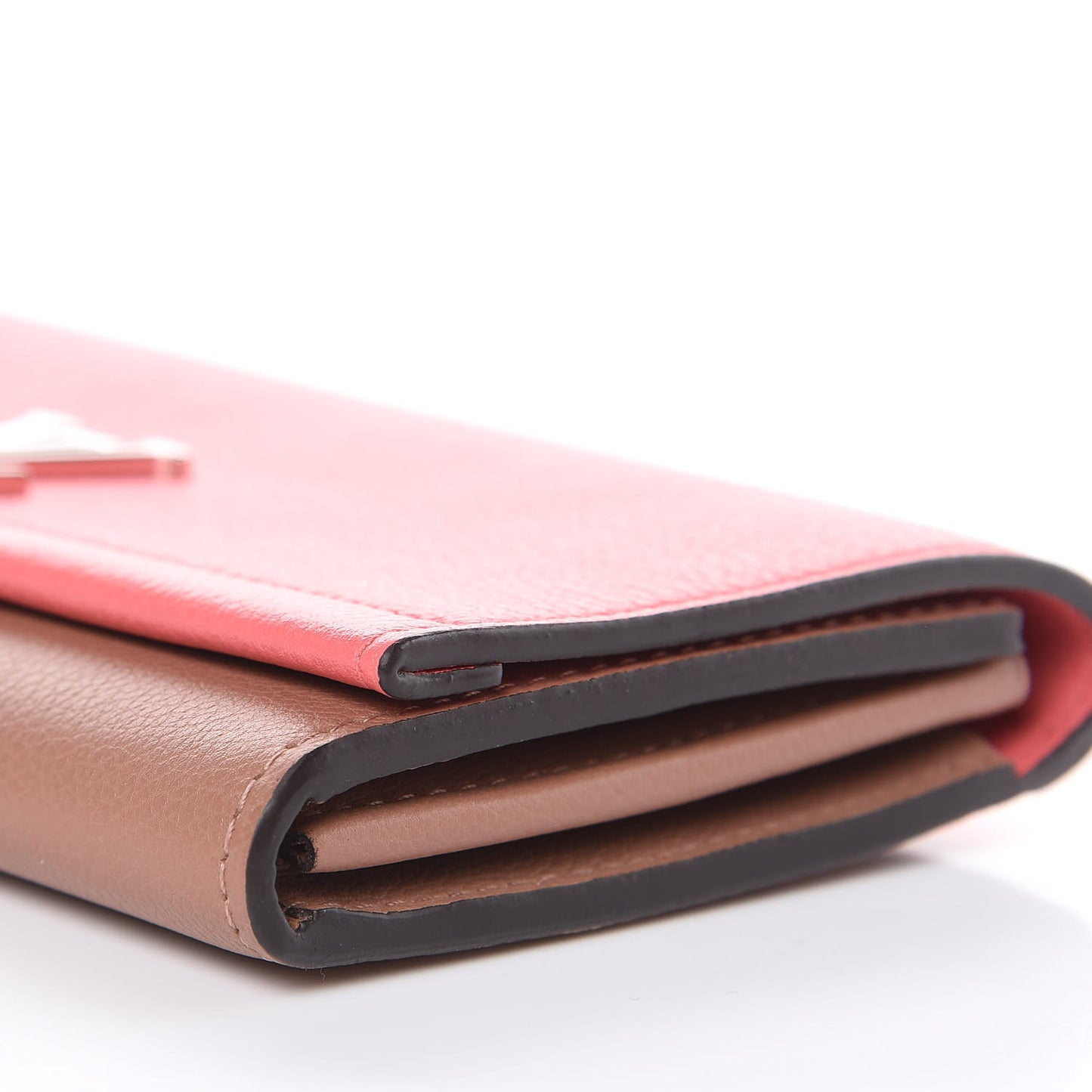 Calfskin Lockme II Wallet Blossom