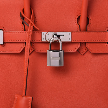 Hermes Swift Birkin 25 Capucine 35 of 36