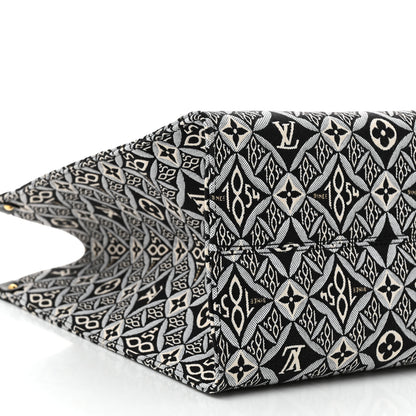 Louis Vuitton Jacquard Since 1854 Onthego GM Grey 9 of 10