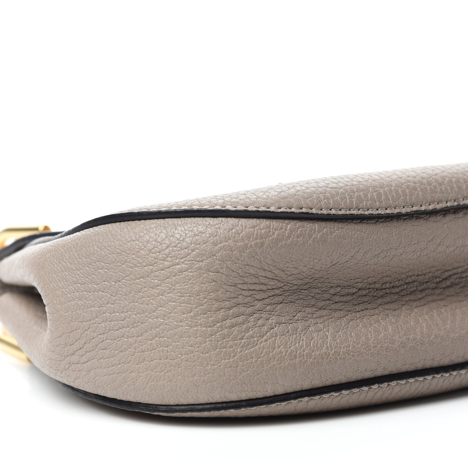 Chloe Grained Lambskin Mini Drew Bijou Shoulder Bag Motty Grey 7 of 10