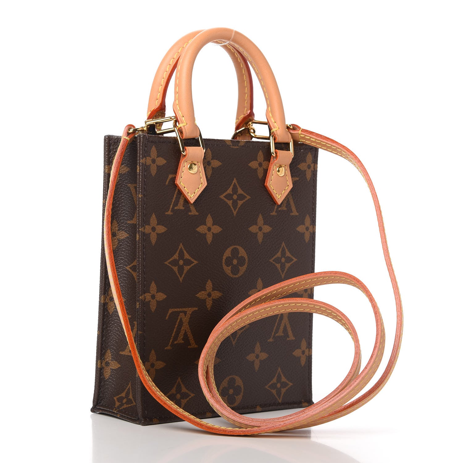 Louis Vuitton Monogram Petit Sac Plat 3 of 9