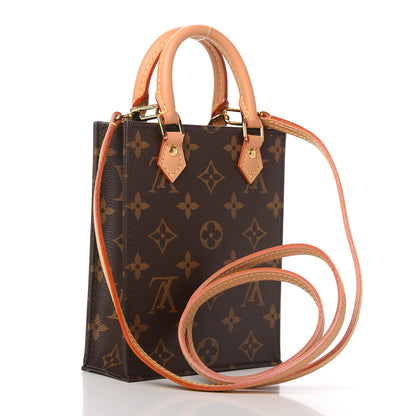 Louis Vuitton Monogram Petit Sac Plat 3 of 9