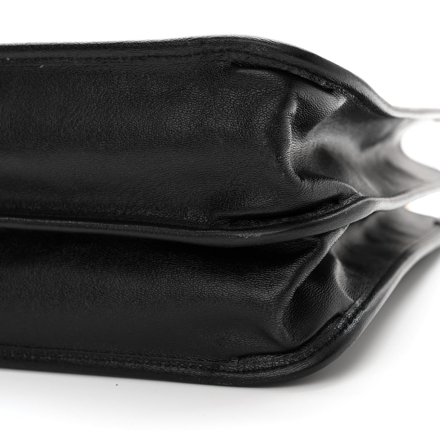 New Sakai Calfskin Lux Medium Horsebit 1955 Tote Bag Black