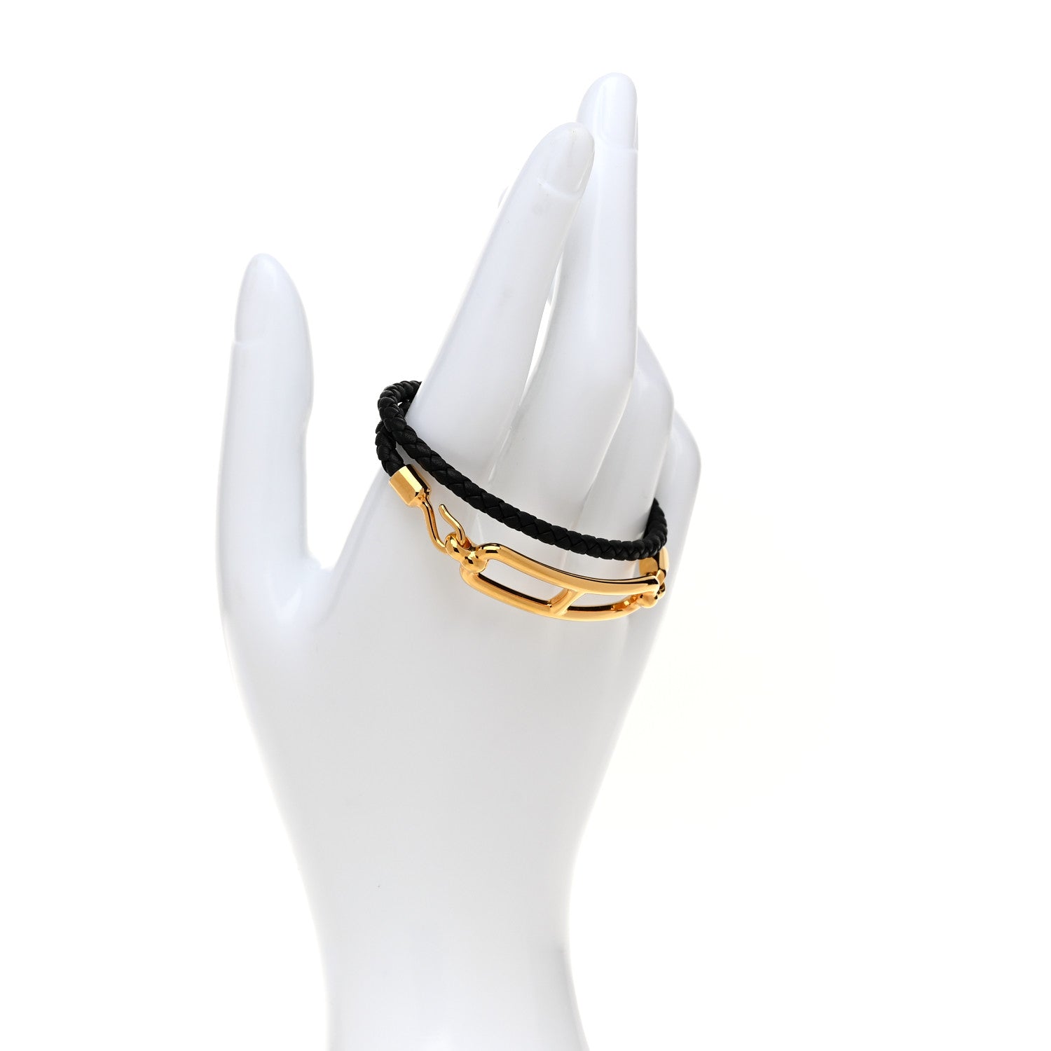 Hermes Swift Roulis Double Tour Bracelet Black 2 of 5