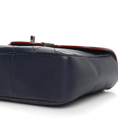 Chanel Grained Calfskin Archi Chic Flap Navy 10 of 12