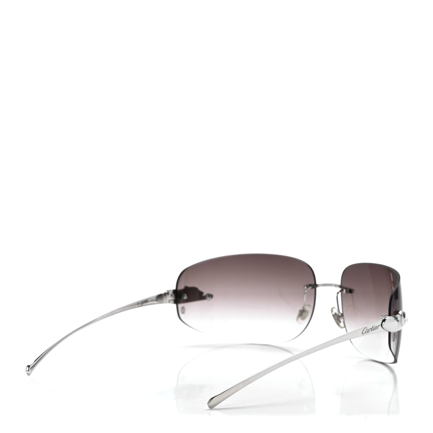 Cartier Panthere De Cartier Sunglasses Grey 4 of 8