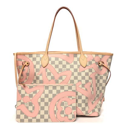 Louis Vuitton Damier Azur Tahitienne Neverfull MM 1 of 13