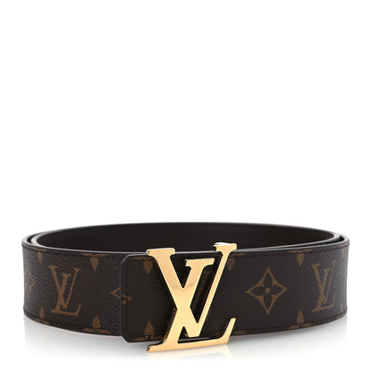 Louis Vuitton Calfskin Monogram 40mm LV Initiales Reversible Belt 100 40 Brown 1 of 8