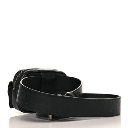 Gucci Fluffy Calfskin Mini Morpheus Belt Bag 70 28 Black 3 of 10