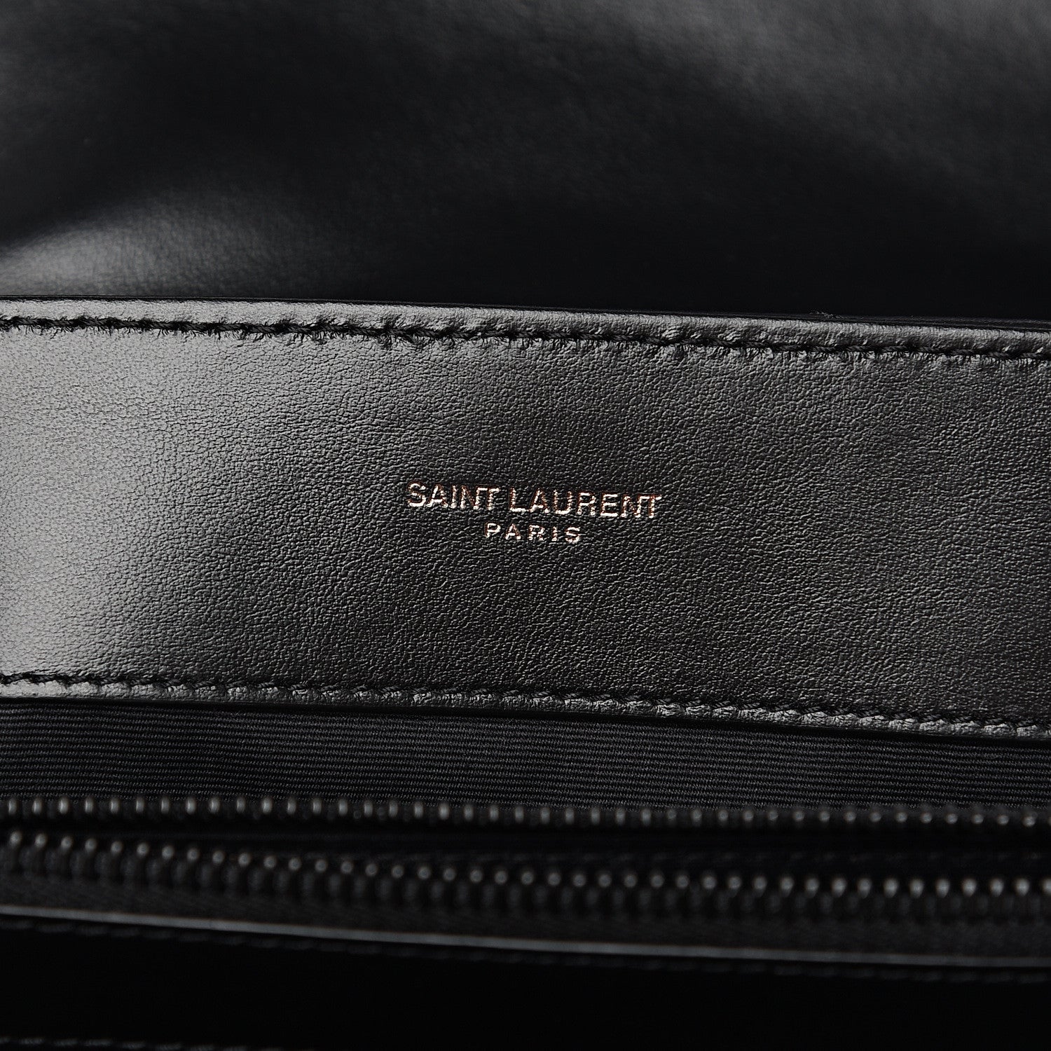 Saint Laurent Calfskin Y Quilted Monogram Medium Loulou Chain Satchel Black 5 of 10