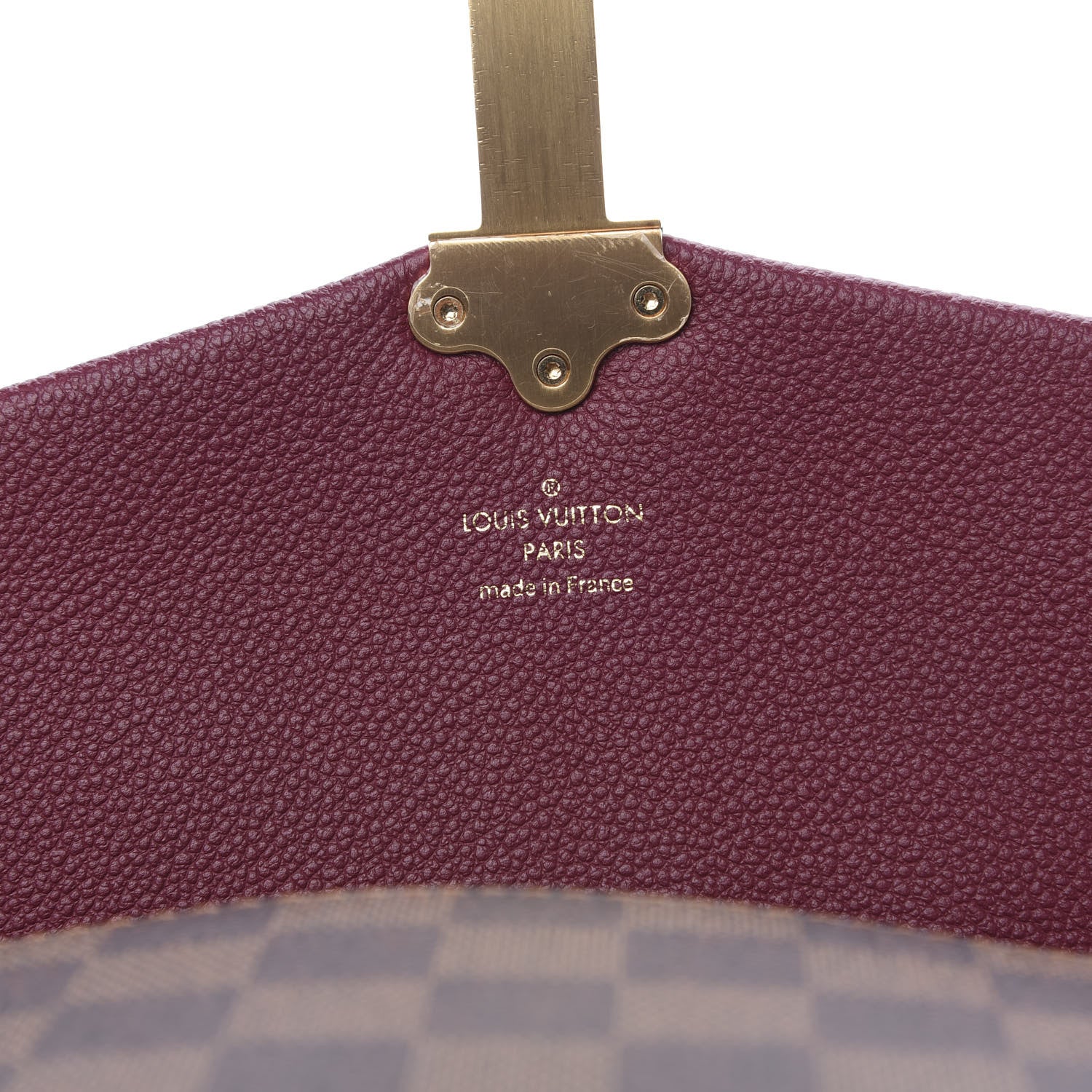 Louis Vuitton Damier Ebene Clapton Raisin 6 of 8