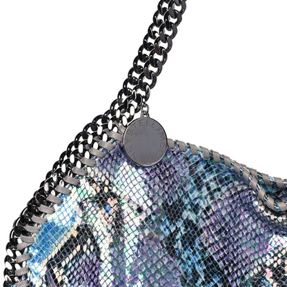Stella McCartney Eco Python Oleographic Small Falabella Tote Navy 10 of 10