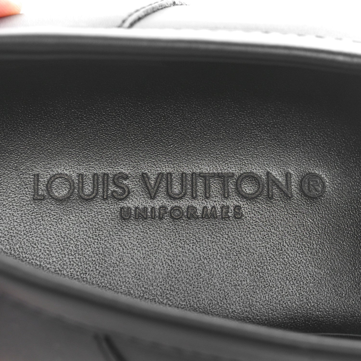 Louis Vuitton Calfskin Oversized Chain Academy Loafers 40 Black 6 of 7