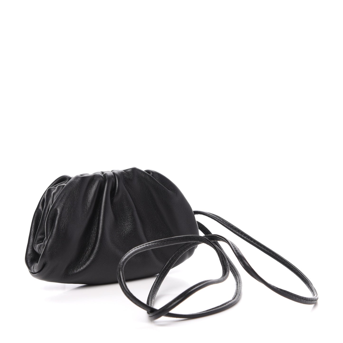 Butter Calfskin Coin Purse Black