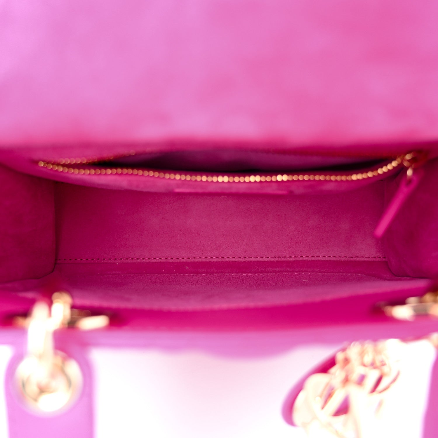 Christian Dior Lambskin Cannage Small My ABCDior Lady Dior Rani Pink 5 of 11