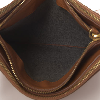 Celine Lambskin Large Trio Crossbody Bag Camel 5 of 13