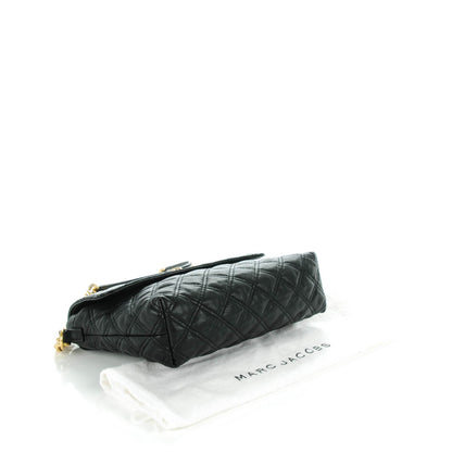 Marc Jacobs Lambskin Quilted The Large Single Flap Black 4 of 7