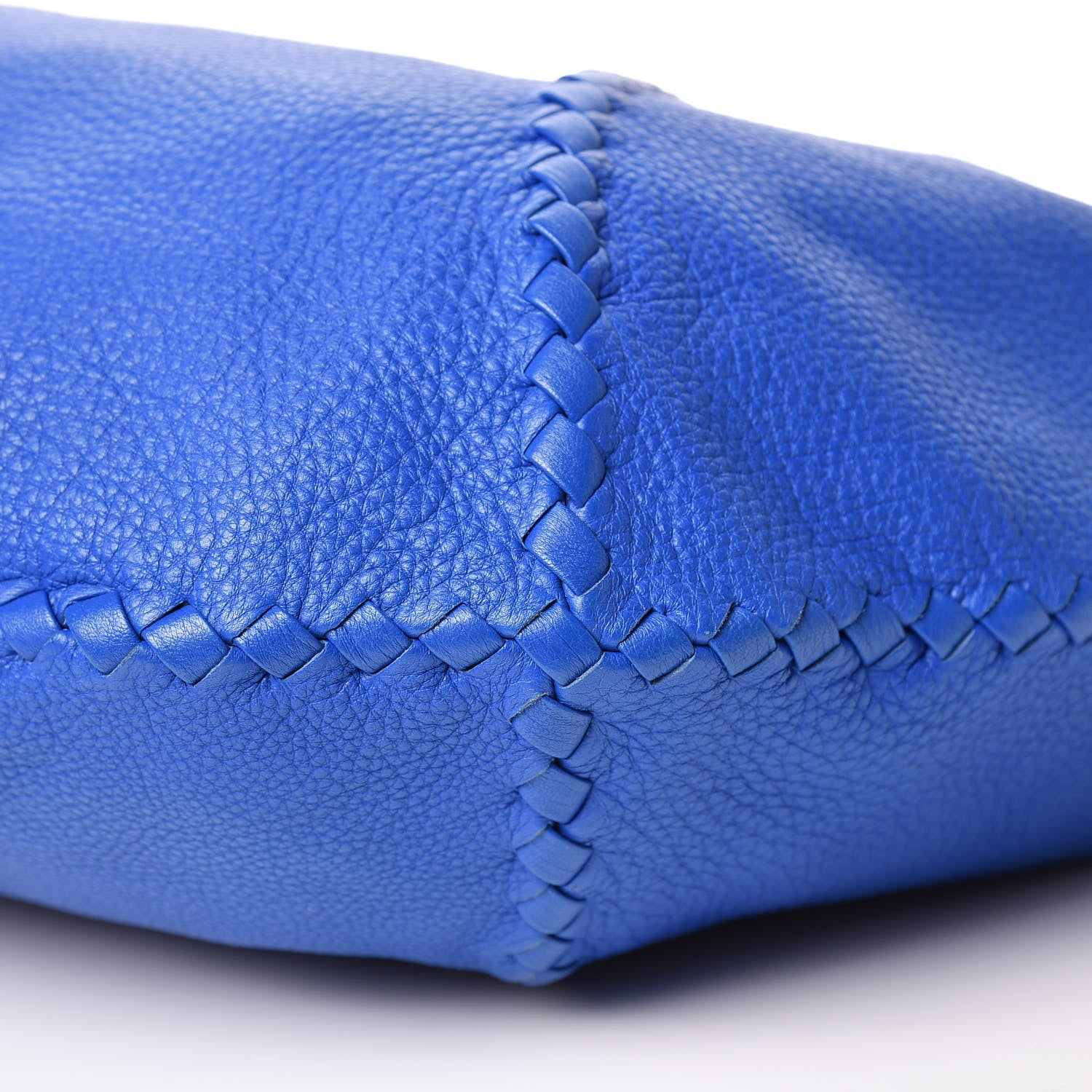 Bottega Veneta Cervo Deerskin Large Hobo Signal Blue 13 of 14
