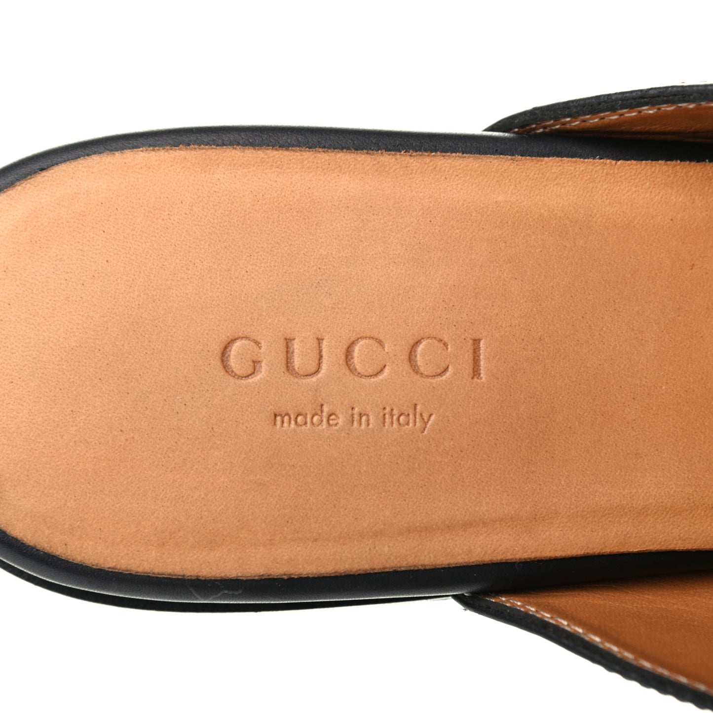 Calfskin Womens Princetown Slippers 37 Black