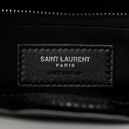 Saint Laurent Patent Calfskin Small Suzanne Rigid Shoulder Bag Black 6 of 10
