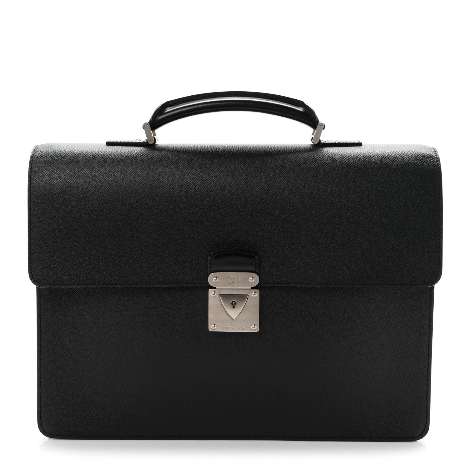 Louis Vuitton Taiga Neo Robusto 2 Compartment Briefcase Black 1 of 8