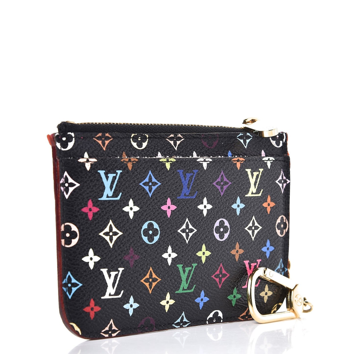 Monogram Multicolor Key Pouch Black Grenade