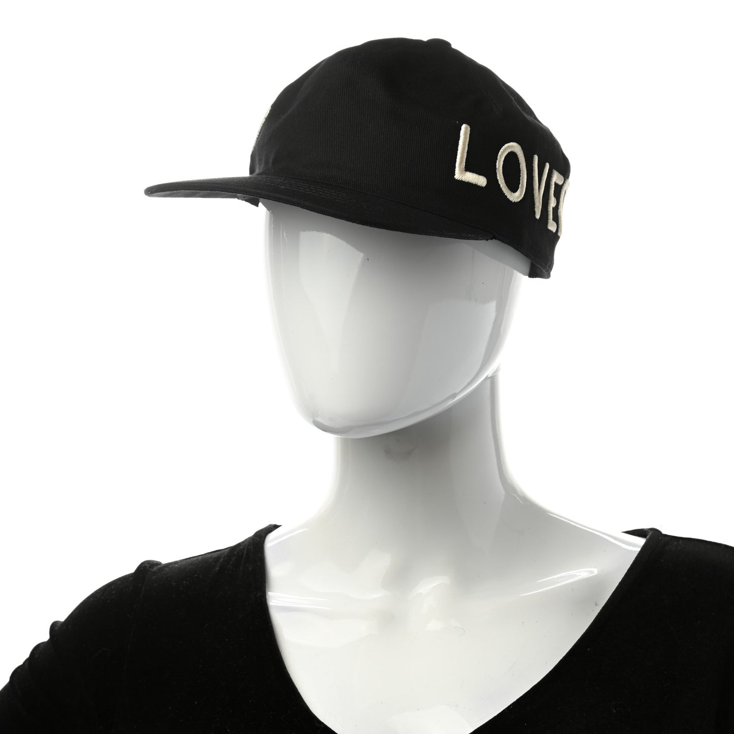 Cotton Loved Gucci Baseball Hat M Black