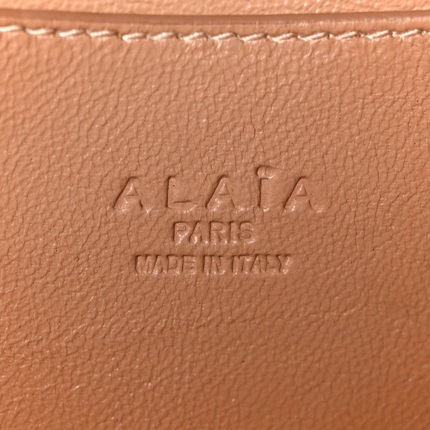 Alaia Stingray Pochette Clutch Black 6 of 7