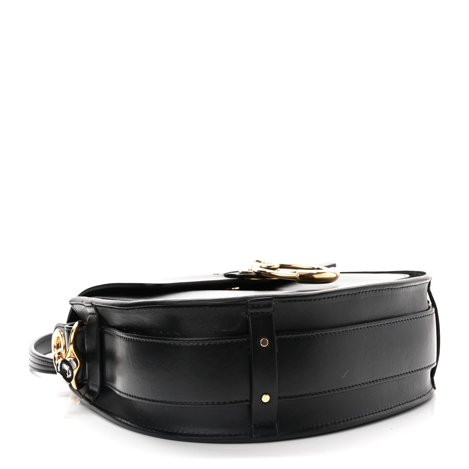 Chloe Calfskin Large Tess Bag Black 4 of 11